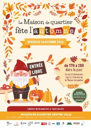 Maison de Quartier Centre‑Ville Belfort – Fête de l'Automne Actualité MQCV Belfort – Fête de l'Automne