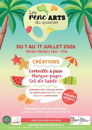 Actualité MQCV Belfort – Les Renc'Arts du Quartier